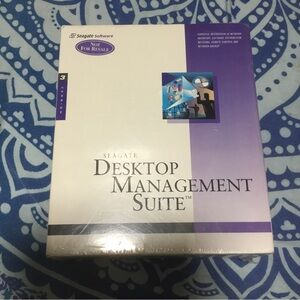 Seagate Desktop Management Suite Software 1997 NIB Sealed CD ROM Inventory